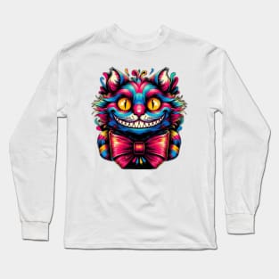 mad cheshire cat Long Sleeve T-Shirt